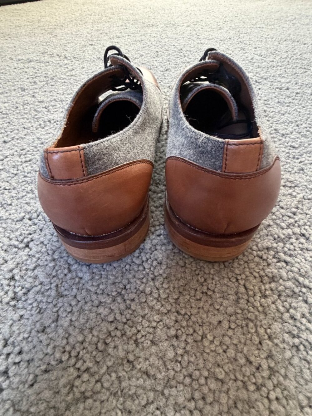 The Jack Shoe from TAFT - Lace-up Oxfords in Grey/Brown - Size 40 - Excel. Cond. - Picture 10 of 12